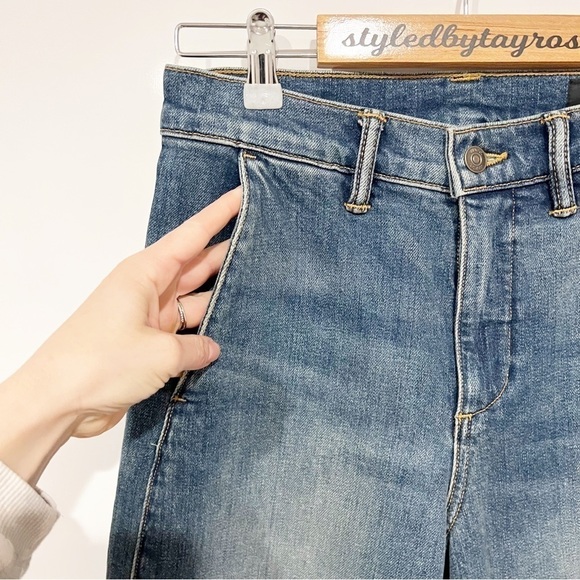 Vince Twisted Seam Relaxed Straight Leg Jeans - Picture 13 of 14